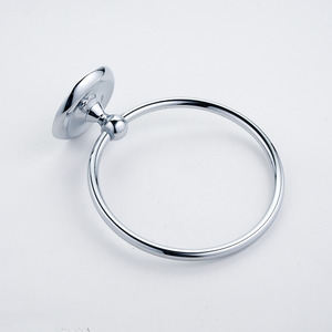 Discount Round Brushed Nickel Stainless Steel Towel Rings For Bathroom