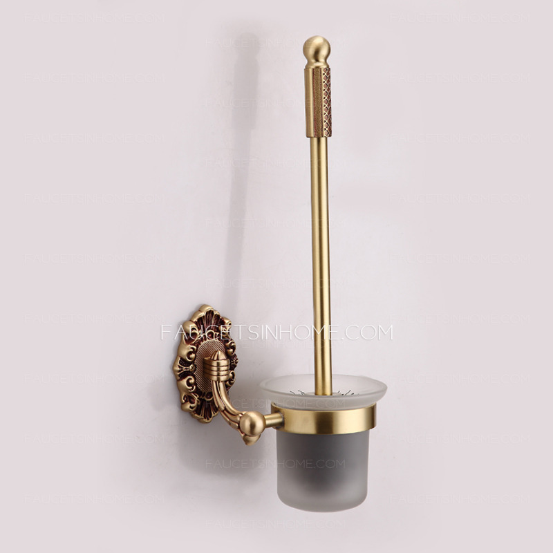 Advanced 5-piece Antique Brass Bathroom Accessory Sets