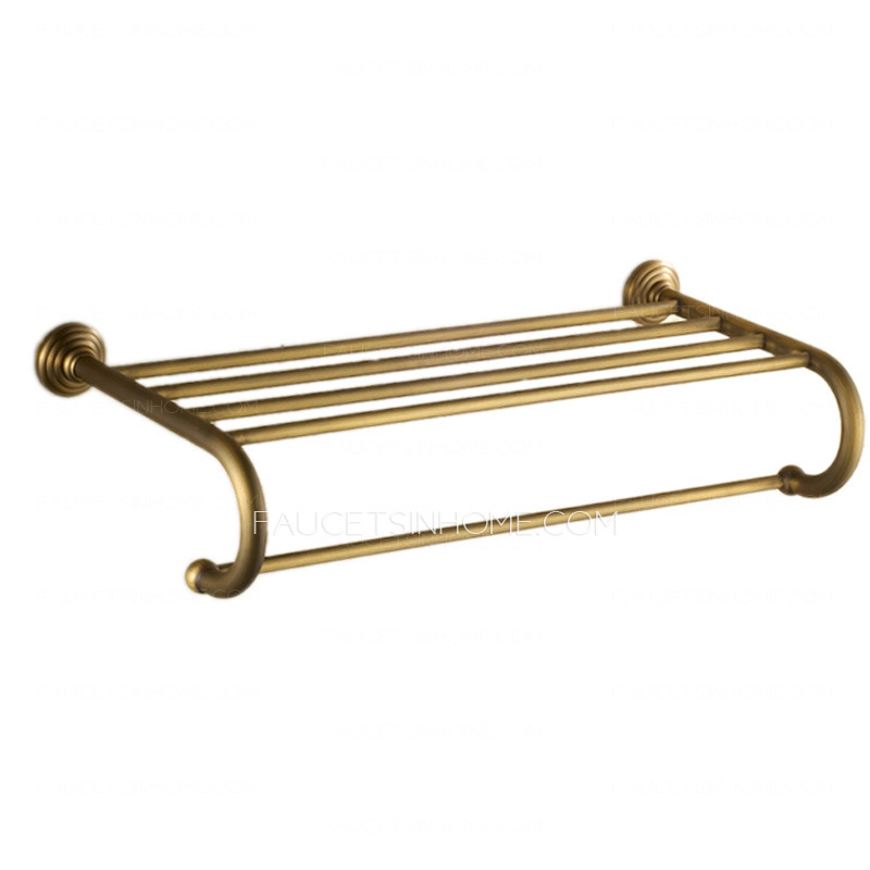 Antique Brass 6-piece European Style Bathroom Accessory Sets