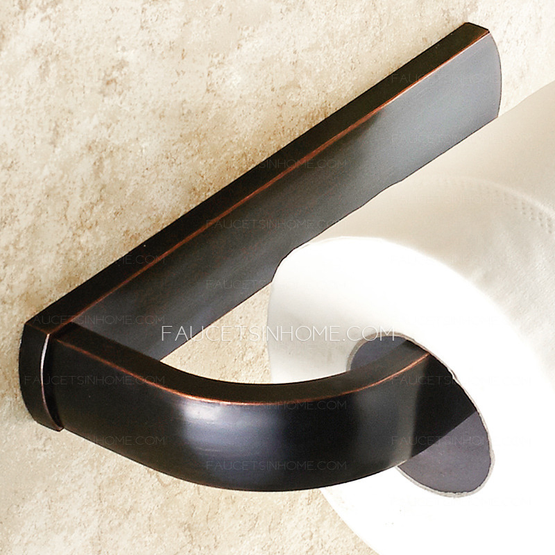 Flodable Black Oil Rubbed Bronze 5-Piece Bathroom Accessory Sets