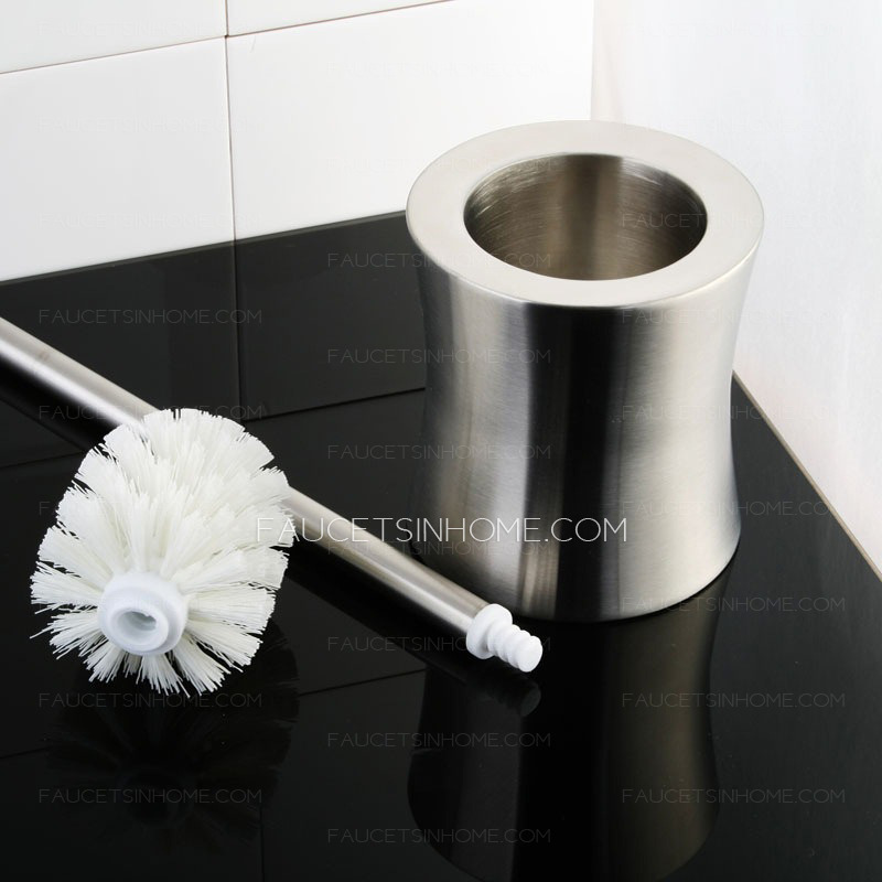 Thick Stainless Steel Lighthouse Toilet Brush And Holder