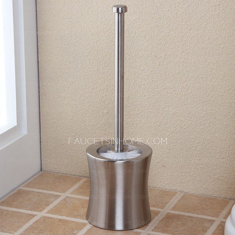 Thick Stainless Steel Lighthouse Toilet Brush And Holder