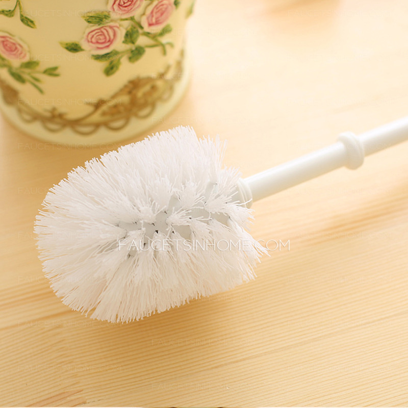 Decorative Country Style Lighthouse Toilet Brush And Holder