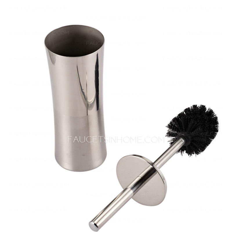 Stainless Steel Lighthouse Freestanding Toilet Brush And Holder