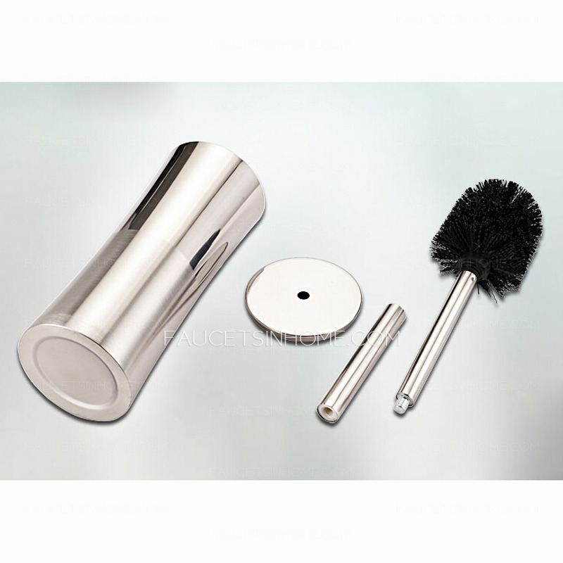 Stainless Steel Lighthouse Freestanding Toilet Brush And Holder