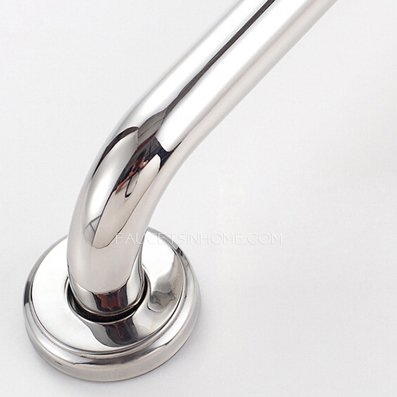 Safety First Tub Stainless Steel L Shaped Angled Grab Bar 