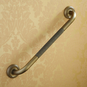 Antique Bronze Brushed Wall Mount Designer Bathtub Grab Bar