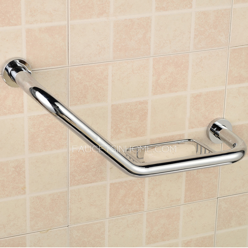 L Shaped Angled Grab Bar