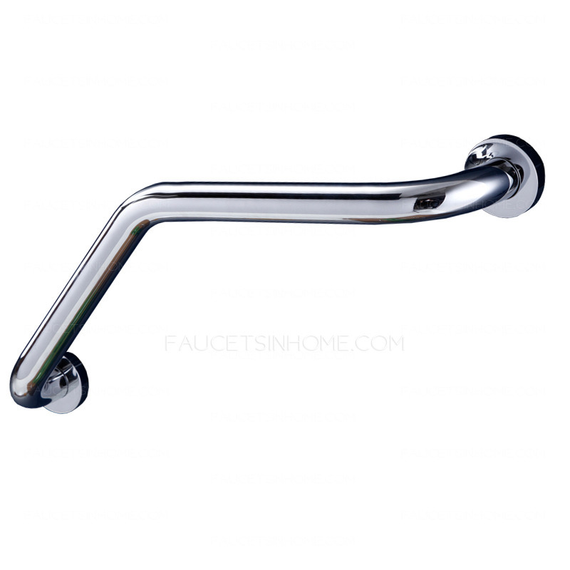 Safety Stainless Steel Angled Bathroom Grab Bar Tub