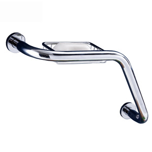 Safety Stainless Steel Bath Tub Shower Angled Grab Bar 