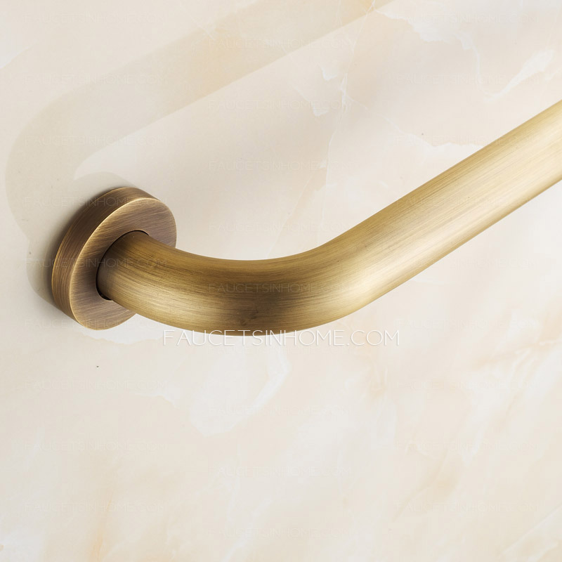 Designer Antique Brass Safety Bathroom Shower Grab Bar