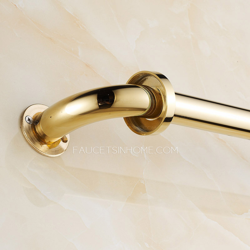 Thick Brass Bathroom Shower Bath Tub Grab Bar