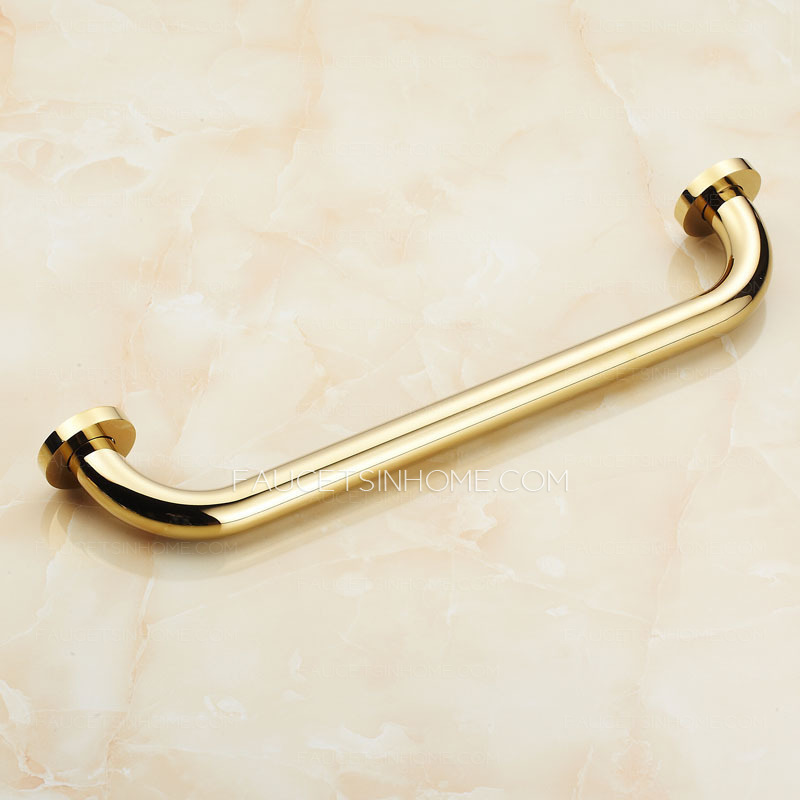 Thick Brass Bathroom Shower Bath Tub Grab Bar