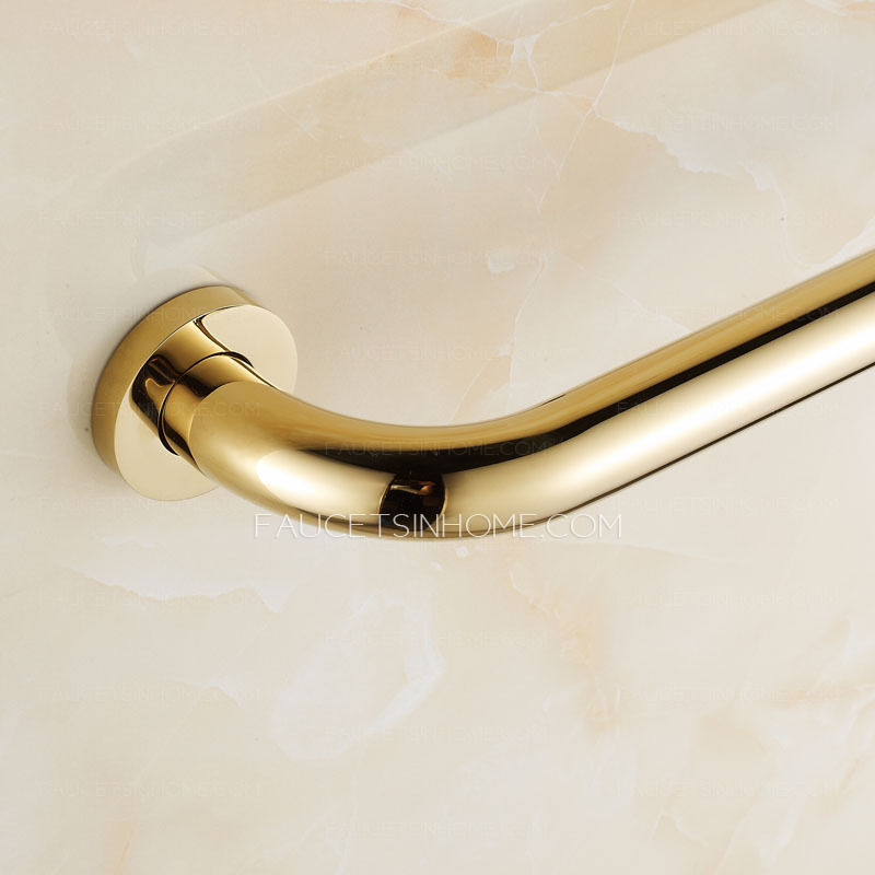 Thick Brass Bathroom Shower Bath Tub Grab Bar