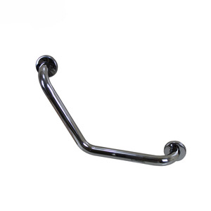 Wall Mount Stainless Steel Bathroom Shower L Shaped Grab Bar