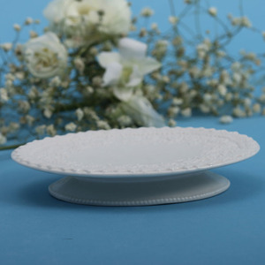 Handmade Decorative White Ceramic Soap Dishes