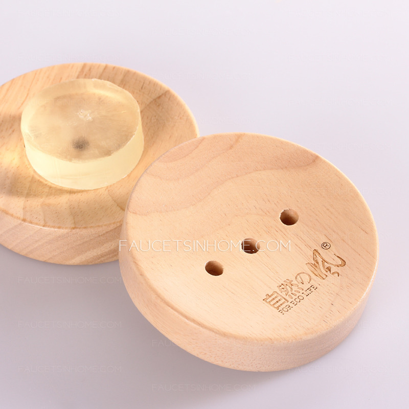 Designer Oval Oak Wholesale Wooden Soap Dishes