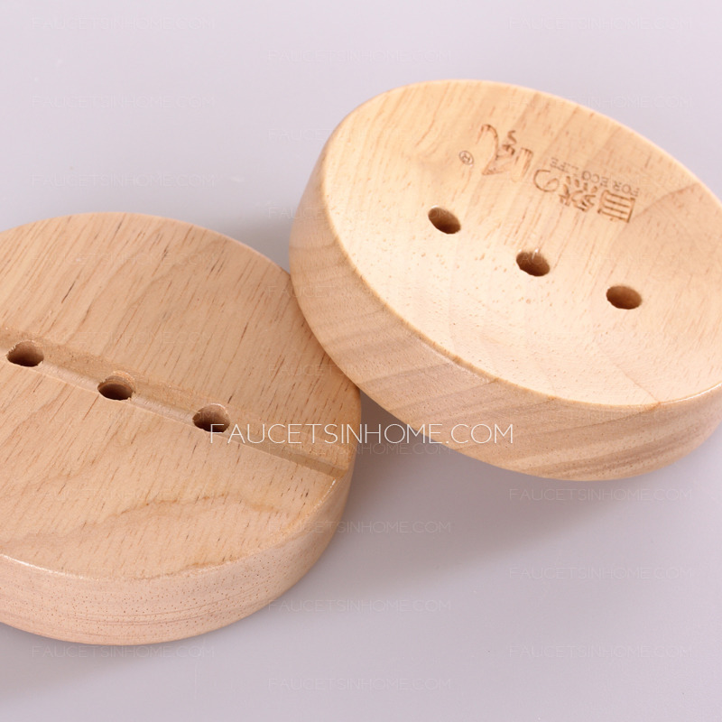 Designer Oval Oak Wholesale Wooden Soap Dishes