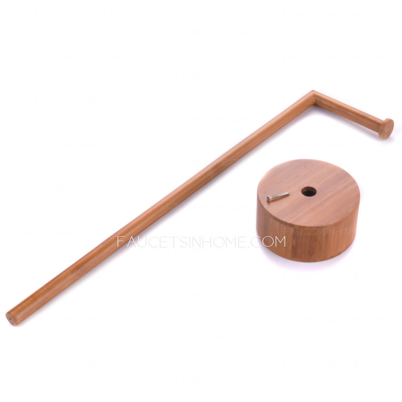 Unique Bamboo Bathroom Freestanding Toilet Paper Holders