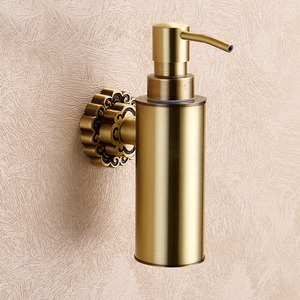 Wall Mounted Bronze Bathroom Liquid Soap Dispensers