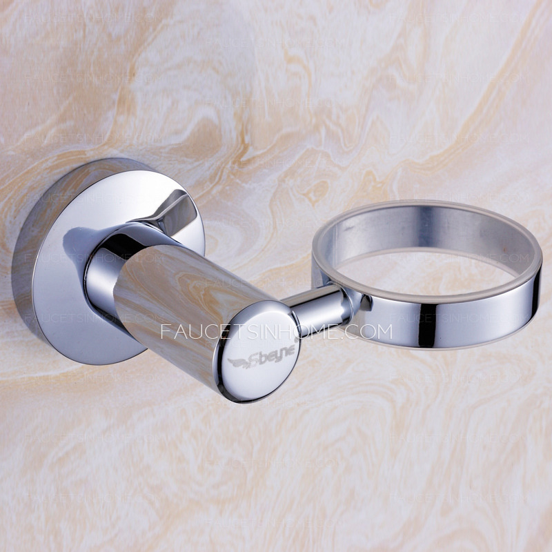 Contemporary Chrome Wall Mount Soap Dispensers