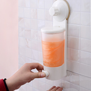 Discount Wall Mount Suction Plastic Soap Dispensers 