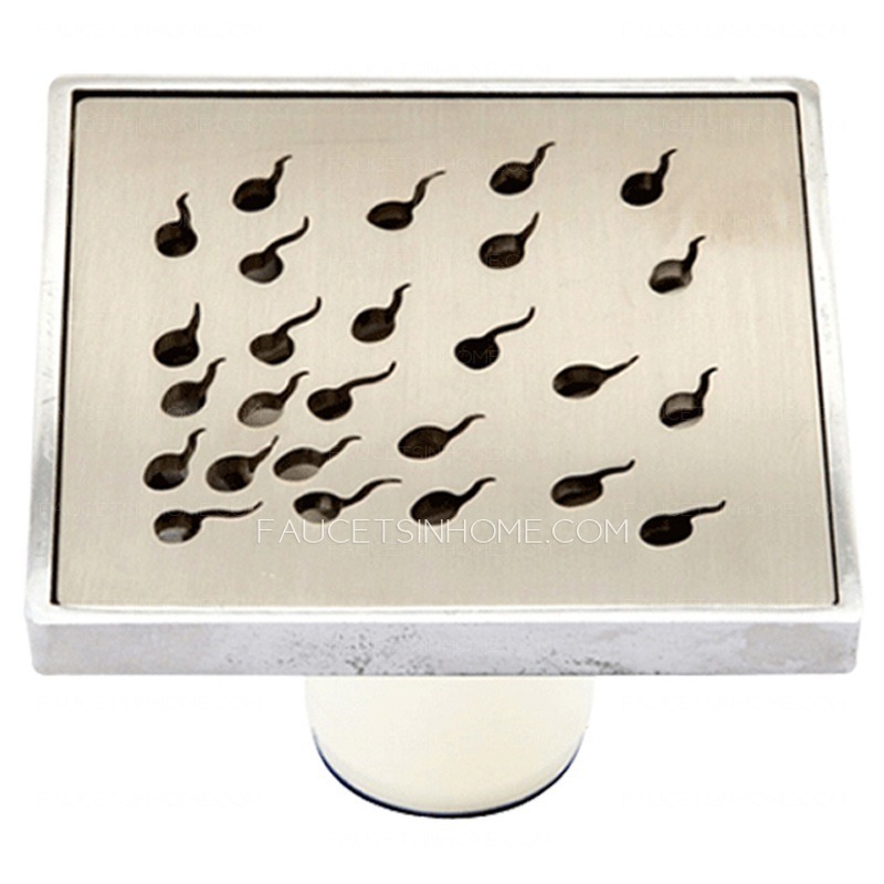 Decrative Tadpole Designed Brass Shower Water Drains