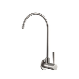 Discount Wall Mount Stainless Steel Drinking Kitchen Faucet Cold Water