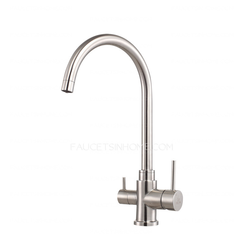 Advanced Stainless Steel Dual-Rotatable Kitchen Faucet For Drinking Water