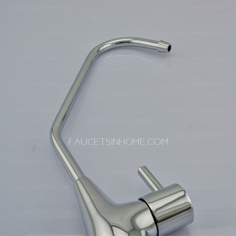 Affordable Goose Neck Design Brass Kitchen Faucets For Water Purifier