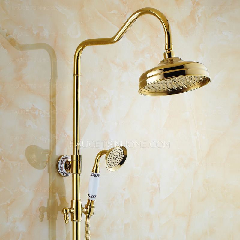 Top Rated Brass Elevating Ceramic Shower Faucet System