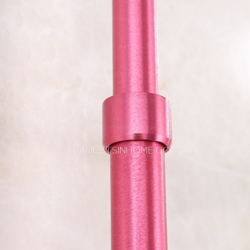 Fashionable Hot Pink Elevating Outdoor Rain Shower Faucet