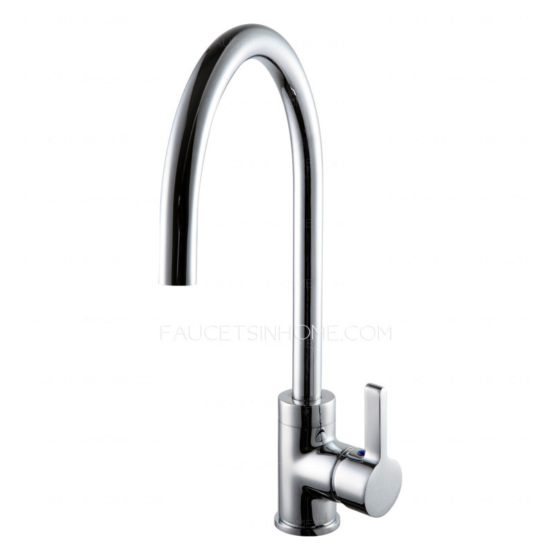 Best Brass Single Hole Rotatable Kitchen Faucet Single Handle