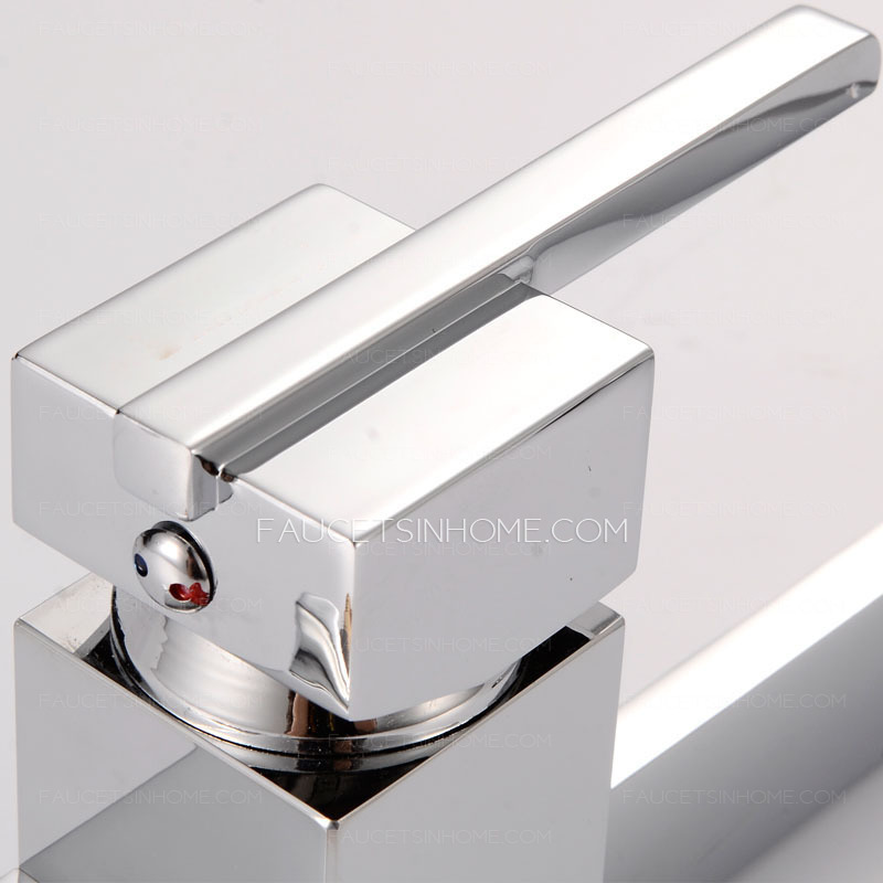 Seven Shaped Brass Single Hole Sink Faucet For Kitchen