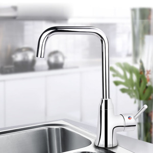 Top Rated Brass Single Handle Kitchen Faucet Rotatable