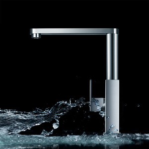 Designer Stainless Steel Rotatable Square Shaped Kitchen Faucets