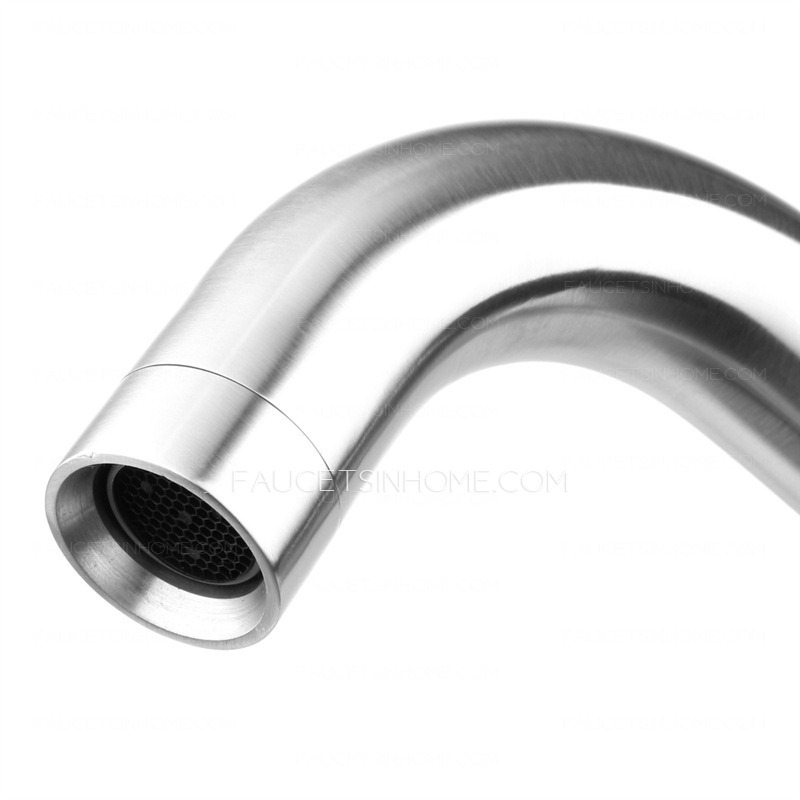 Affordable Seven Shaped 304 Stainless Steel Kitchen Faucets