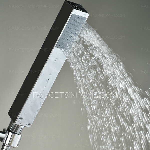 Best Square Shaped Brass Bathroom Shower Faucets System
