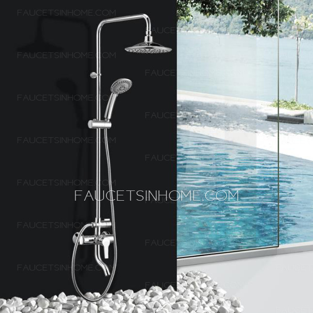 Best Brass Rain Top Exposed Shower Faucet System