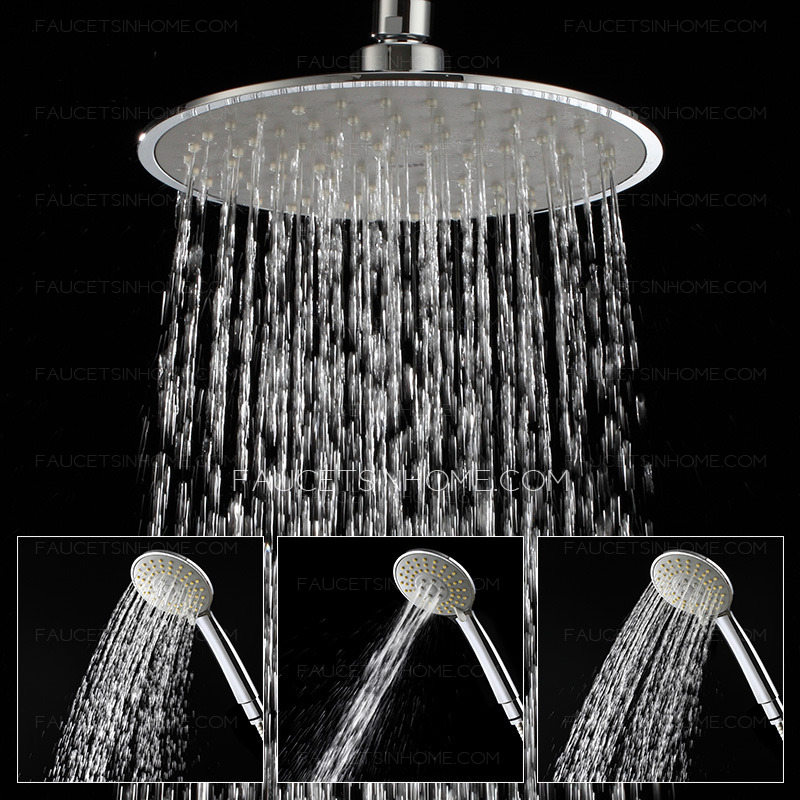 Contemporary Brass Exposed Hand Shower Faucets System