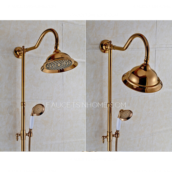 Advanced Rose Gold Outdoor Bathroom Shower Heads And Faucets