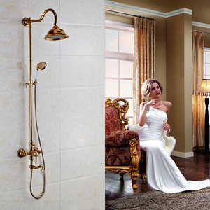 Advanced Rose Gold Outdoor Bathroom Shower Heads And Faucets