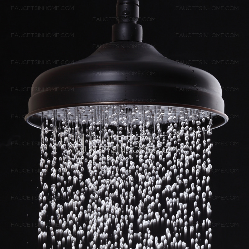 Antique Black Oil Rubbed Bronze Outdoor Bathroom Shower Faucets