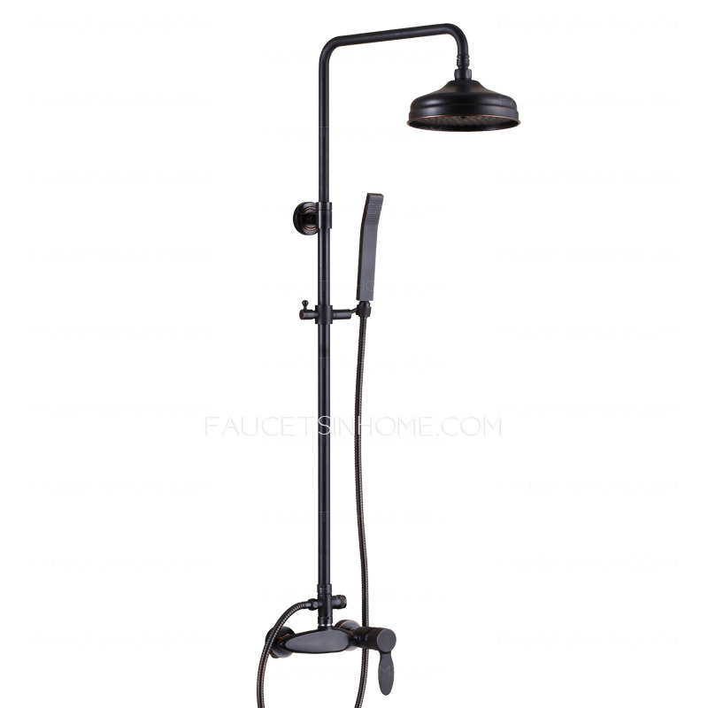 Fashionable Oil Rubbed Bronze Exposed Bathroom Shower Faucets