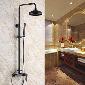 Fashionable Oil Rubbed Bronze Exposed Bathroom Shower Faucets