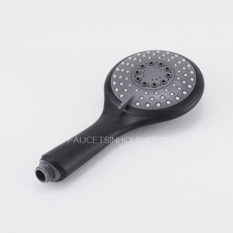 Good Exposed Brass Black Shower Faucet With Hand Shower