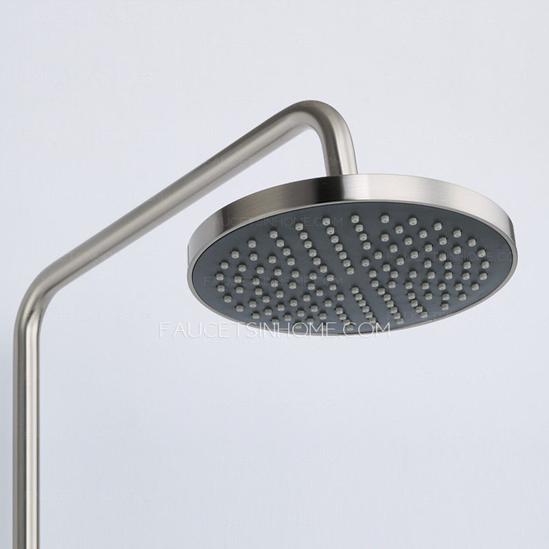 Modern Brass Brushed Nickel Outside Shower Heads And Faucets