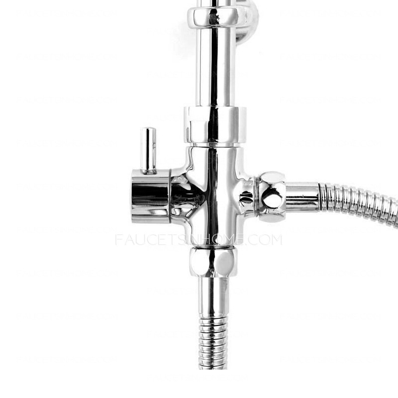 Designer Stainless Steel Thermostatic Bathroom Shower Faucets