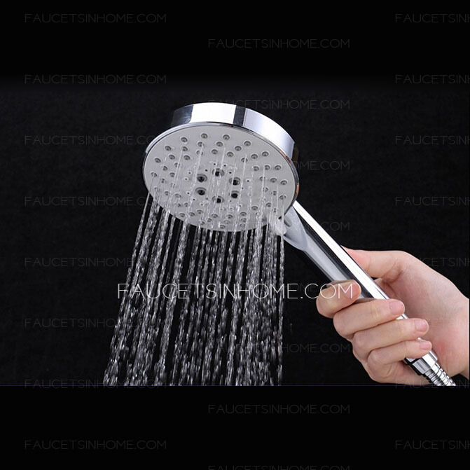 Designer Stainless Steel Thermostatic Bathroom Shower Faucets