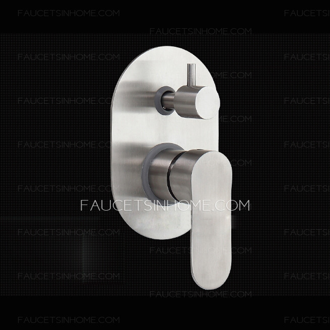 Designer Stainless Steel Top Shower Faucets With Hand Shower